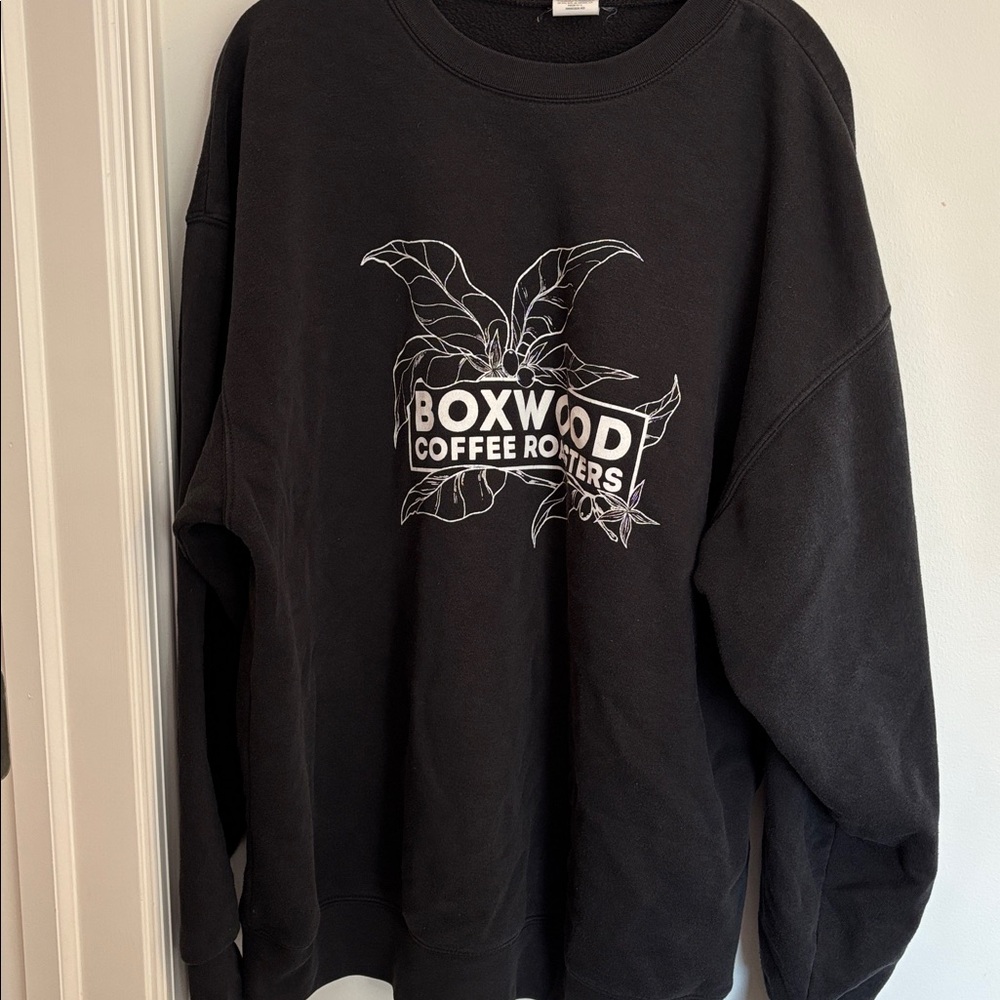 Hanes EcoSmart Black Sweatshirt